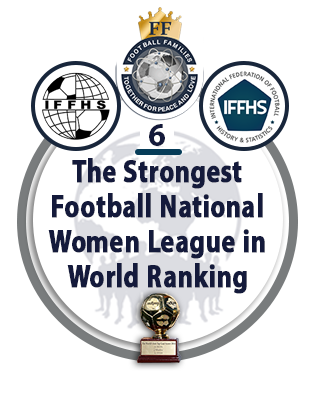 The Strongest Football National Women League in World Ranking.